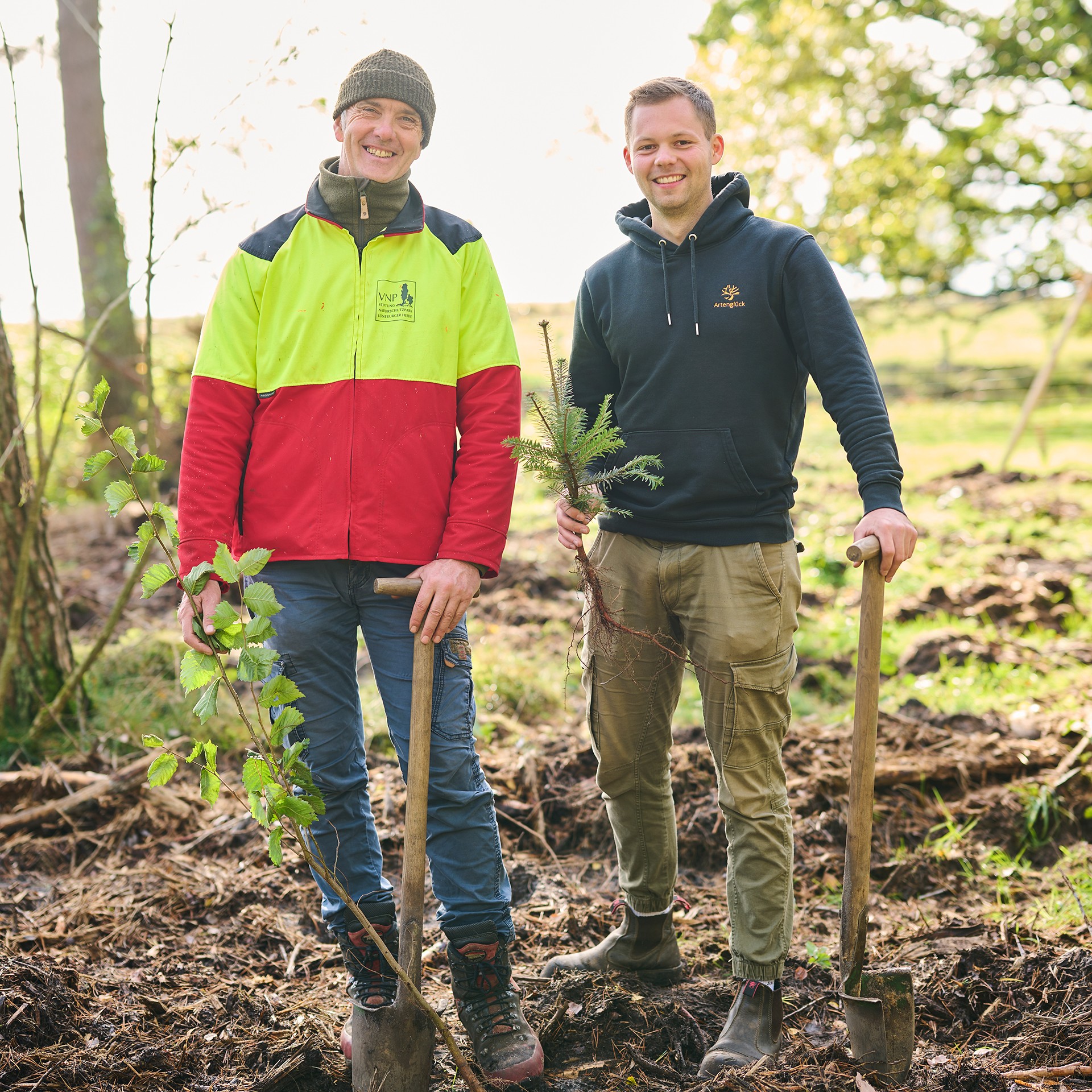 Waldprojekt Lüneburger Heide Team